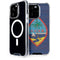 Guam Flag Dark Wood iPhone 13 Pro MagSafe Case